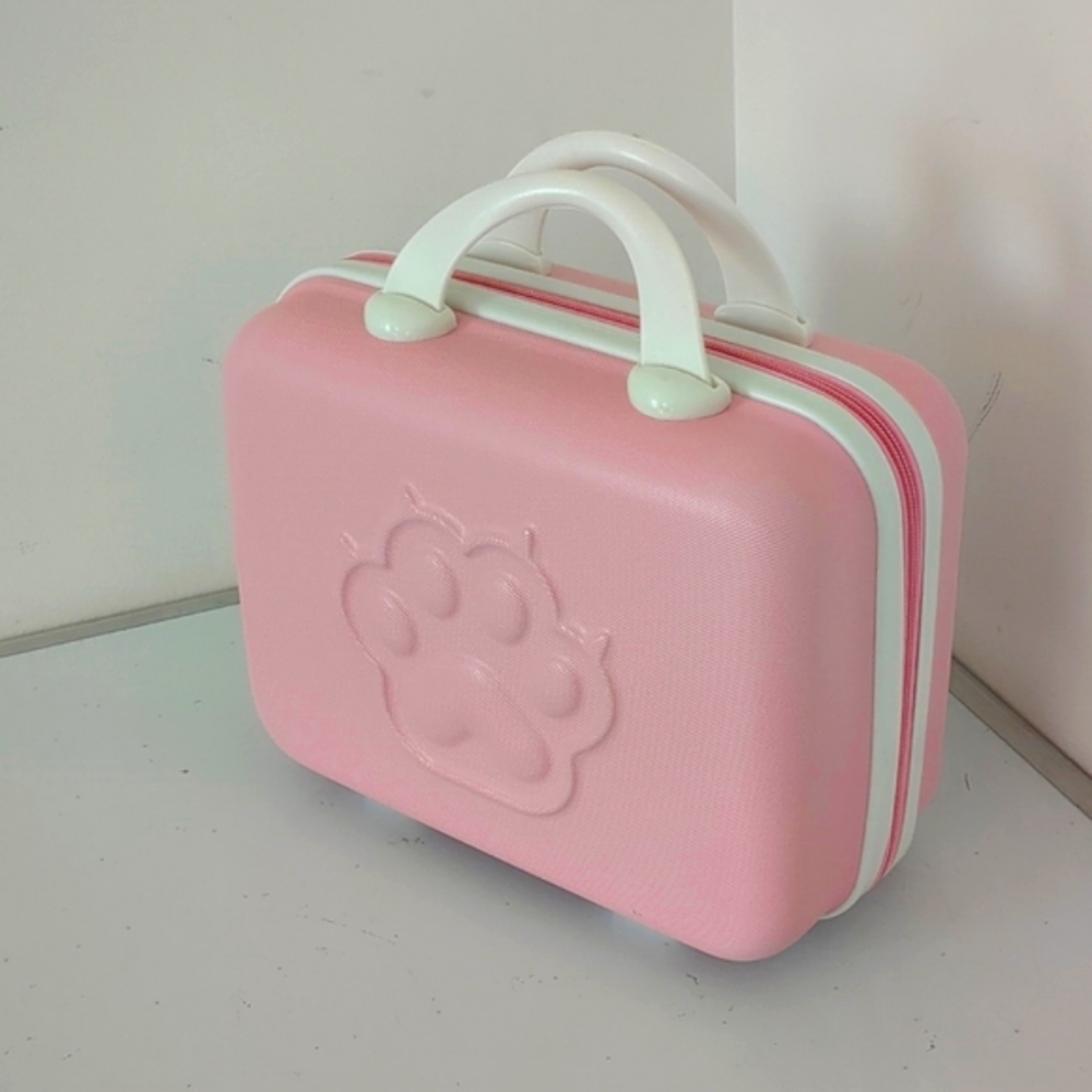 Bundle W/ this-Travel Mini Carrying Case Hard Shell Cosmetic Case 12 In.…